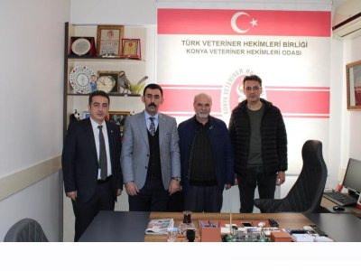 KONYA VETERİNER HEKİMLER ODASI ZİYARETİ