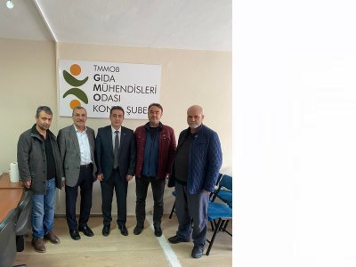 NECMETTİN ERBAKAN ÜNİVERSİTESİ MÜHENDİSLİK MİMARLIK FAKÜLTESİ DEKANI ŞUBEMİZİ ZİYARET ETMİŞTİR