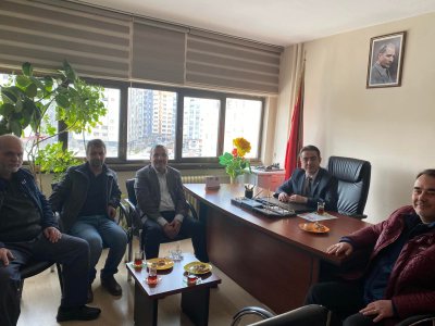 NECMETTİN ERBAKAN ÜNİVERSİTESİ MÜHENDİSLİK MİMARLIK FAKÜLTESİ DEKANI ŞUBEMİZİ ZİYARET ETMİŞTİR