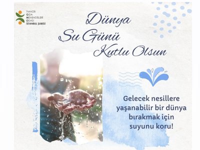 22 MART DÜNYA SU GÜNÜ KUTLU OLSUN