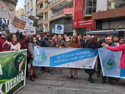 DÜNYA SU GÜNÜ ORTAK BASIN AÇIKLAMASINA KATILDIK