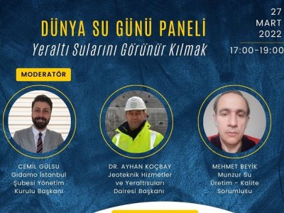 DÜNYA SU GÜNÜ PANEL DUYURUSU