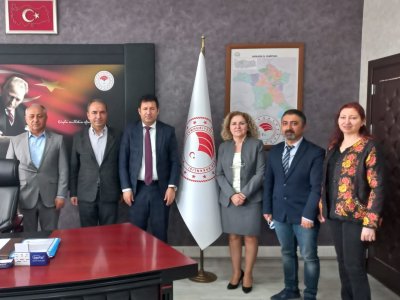 ANKARA İL TARIM VE ORMAN MÜDÜRÜ BÜLENT KORKMAZ`I ZİYARET ETTİK