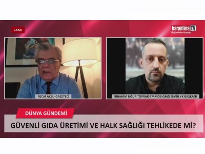 KARANTİNA TV: RECAİ AKSU İLE DÜNYA GÜNDEMİ