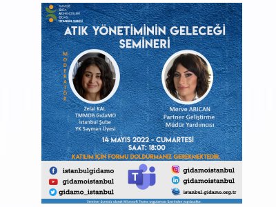 ATIK YÖNETİMİNİN GELECEĞİ ONLİNE SEMİNER DUYURUSU