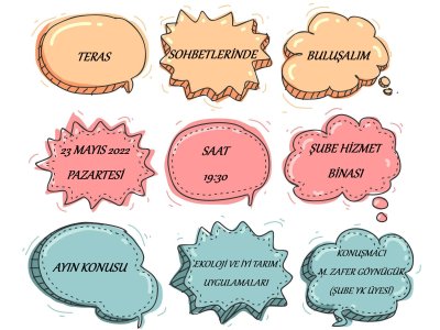 TERAS SOHBETLERİMAYIS