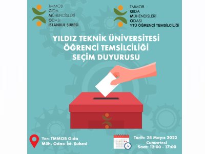 YILDIZ TEKNİK ÜNİVERSİTESİ ÖĞRENCİ TEMSİLCİLİĞİ SEÇİMİ VE ÜYE LİSTESİ ASKI SÜRESİ DUYURUSU