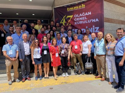 TMMOB 47 OLAĞAN GENEL KURULU`NA KATILDIK
