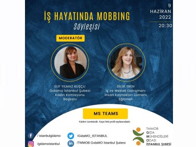 İŞ HAYATINDA MOBBİNG KONULU ONLİNE SÖYLEŞİ DUYURUSU