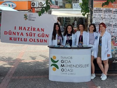 1 HAZİRAN DÜNYA SÜT GÜNÜNDE ALANLARDAYDIK