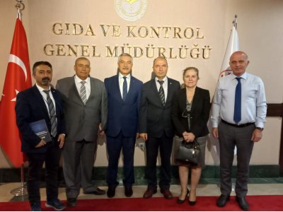 TARIM VE ORMAN BAKANLIĞI GIDA VE KONTROL GENEL MÜDÜRÜ DR DURALİ KOÇAK VE GENEL MÜDÜR YARDIMCISI SELMAN AYAZ İLE GÖRÜŞTÜK