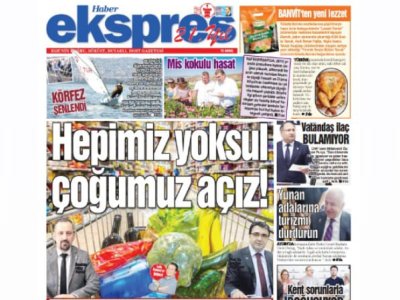 HABER EKSPRES: VATANDAŞ BESLENEMİYOR SADECE KARNINI DOYURUYOR 