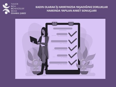 KADIN OLARAK İŞ HAYATINIZDA YAŞADIĞINIZ ZORLUKLAR HAKKINDA YAPILAN ANKET SONUÇLARI