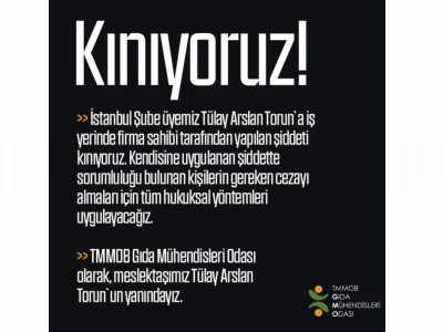 ÜYEMİZ TÜLAY ARSLAN TORUN`A İŞ YERİNDE FİRMA SAHİBİ TARAFINDAN YAPILAN ŞİDDETİ KINIYORUZ