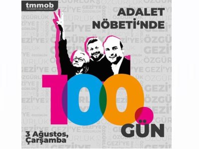 BASIN AÇIKLAMASINA ÇAĞRIHUKUKSUZ KARARLARLA TUTUKLANAN ARKADAŞLARIMIZ İÇİN TUTMAYA BAŞLADIĞIMIZ ADALET NÖBETLERİNDE 100 GÜN