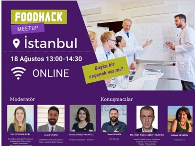 İSTANBUL AREL ÜNİVERSİTESİ FOODHACK MEETUP SÖYLEŞİ DUYURUSU