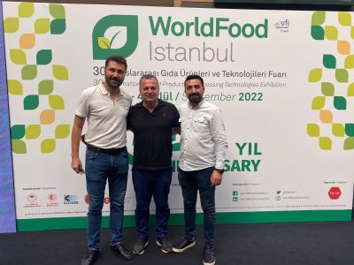 30 ULUSLARARASI GIDA ÜRÜNLERİ TEKNOLOJİLERİ WORLDFOOD İSTANBUL FUARINA ZİYARETÇİ OLARAK KATILIM SAĞLADIK
