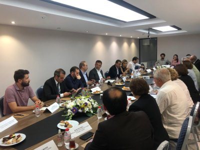 İSTANBUL BÜYÜKŞEHİR BELEDİYE BAŞKANI SN EKREM İMAMOĞLU`NUN ZİYARETİ İLE GERÇEKLEŞTİRİLEN TMMOB İSTANBUL İL KOORDİNASYON KURULU İKK TOPLANTISINA KATILIM SAĞLADIK