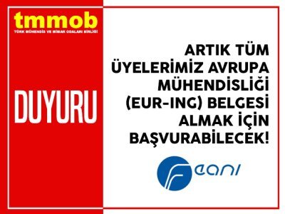ARTIK TÜM ÜYELERİMİZ EURING BELGESİ ALMAK İÇİN BAŞVURABİLECEK