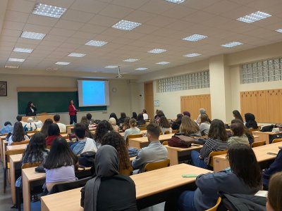 İSTANBUL TEKNİK ÜNİVERSİTESİ İTÜNDE ODA TANITIMI VE MESLEKİ SÖYLEŞİ GERÇEKLEŞTİRİLDİ