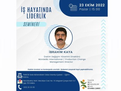 İŞ HAYATINDA LİDERLİK SEMİNERİ DUYRUSU