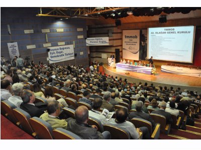TMMOB 42 OLAĞAN GENEL KURULU YAPILDI