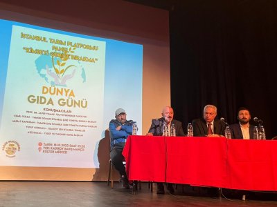 DÜNYA GIDA GÜNÜ ETKİNLİKLERİ KAPSAMINDA KİMSEYİ GERİDE BIRAKMA KONULU PANELİMİZİ GERÇEKLEŞTİRDİK