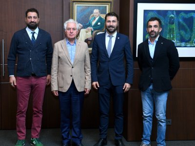 ŞİŞLİ BELEDİYE BAŞKANI MUAMMER KESKİNİ MAKAMINDA ZİYARET ETTİK