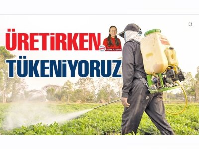 GAZETE YENİGÜN: ÜRETİRKEN TÜKENİYORUZ