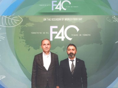 FAO TÜRKİYE TEMSİLCİLİĞİNİN 40 YILDÖNÜMÜ KUTLAMASINA KATILDIK