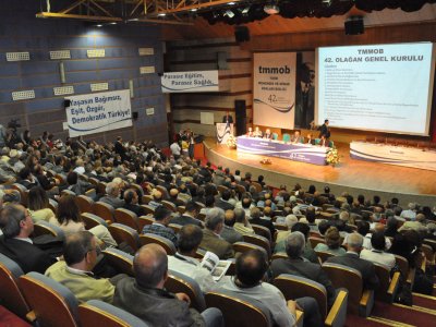 TMMOB 42 OLAĞAN GENEL KURULU İLE ODAMIZIN 9 DÖNEM 1 DANIŞMA KURULUNA KATILIM SAĞLANDI