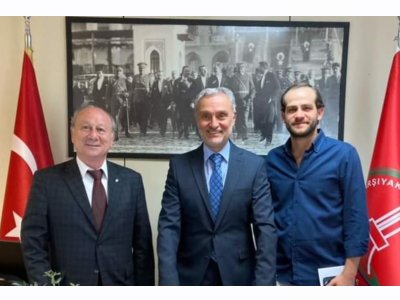KARŞIYAKA BELEDİYE BAŞKAN YARDIMCISI AHMET DİKER`İ ZİYARET ETTİK