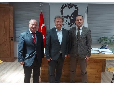 BORNOVA BELEDİYE BAŞKANI DR MUSTAFA İDUĞ`U ZİYARET ETTİK