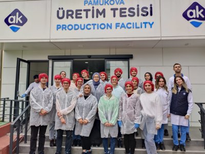 İSTANBUL TEKNİK ÜNİVERSİTESİ ÖĞRENCİ TEMSİLCİLİĞİMİZ AK GIDA FABRİKASINA TEKNİK GEZİ GERÇEKLEŞTİRDİ