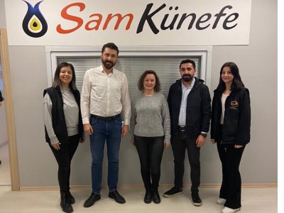 ARMA GRUP GIDA SAN VE TİC AŞ SAM KÜNEFE FİRMASINA ÜYE ZİYARETİ GERÇEKLEŞTİRDİK