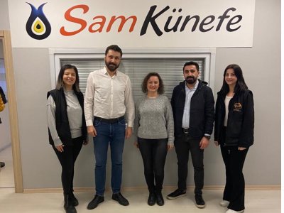 ARMA GRUP GIDA SAN VE TİC AŞ SAM KÜNEFE FİRMASINA ÜYE ZİYARETİ GERÇEKLEŞTİRDİK