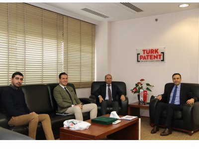 TÜRK PATENT VE MARKA YÖNETİM KURULU BAŞKANI CEMİL BAŞPINAR`I MAKAMINDA ZİYARET ETTİK