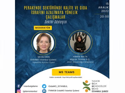 PERAKENDE SEKTÖRÜNDE KALİTE VE GIDA İSRAFINI AZALTMAYA YÖNELİK YAPILAN ÇALIŞMALAR NELERDİR SÖYLEŞİSİ GERÇEKLEŞTİRDİK