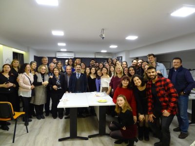 ÜYELERİMİZLE BİRLİKTE YENİ YILI KARŞILADIK