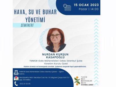 📢 HAVA SU VE BUHAR YÖNETİMİ SEMİNER DUYURUSU