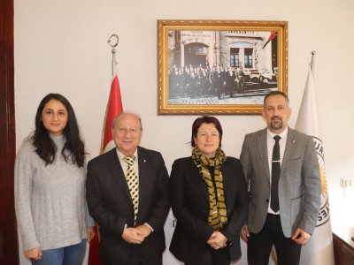 KARABURUN BELEDİYE BAŞKANI İLKAY GİRGİN ERDOĞAN`I ZİYARET ETTİK