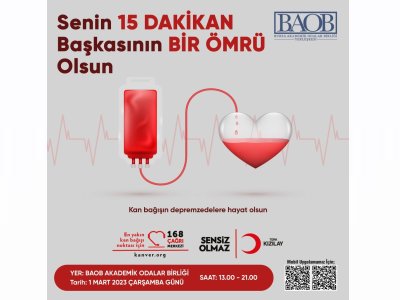 KIZILAY KAN BAĞIŞI DUYURUSU