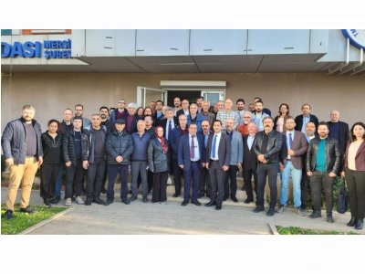 TMMOB HEYETİ İLE BİRLİKTE DEPREM BÖLGESİNDEKİ ZİYARETLERE KATILDIK