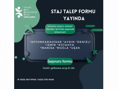 STAJ TALEP FORMU