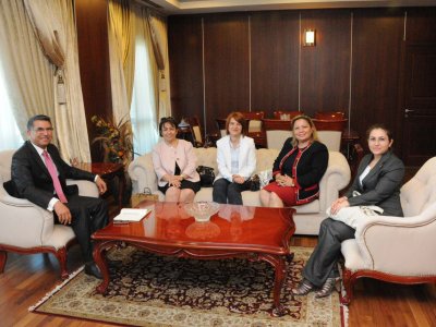 GIDA TARIM VE HAYVANCILIK BAKANLIĞI MÜSTEŞARI VEDAT MİRMAHMUTOĞULLARI ZİYARETİ