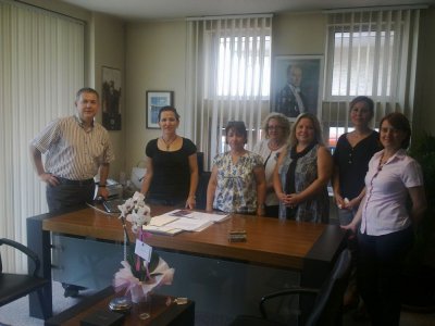 BESDBİR GENEL SEKRETERLİĞİNE ATANAN 2 BAŞKANIMIZI MAKAMINDA ZİYARET ETTİK