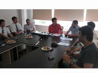 ÇİN HEYETİ İLE GÖRÜŞME GERÇEKLEŞTİRLDİ