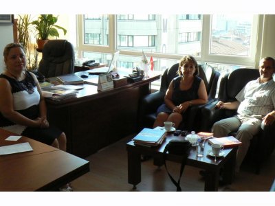 TMMOB YÖNETİM KURULU ÜYESİ EKREM POYRAZ ODAMIZI ZİYARET ETTİ