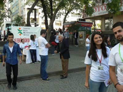 DÜNYA GIDA GÜNÜNDE ALANLARDAYDIK