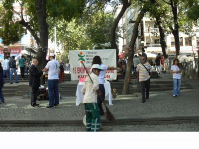 DÜNYA GIDA GÜNÜNDE ALANLARDAYDIK